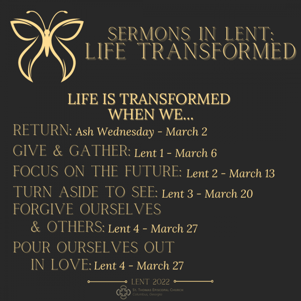 Life is Transformed When We Gather and Give